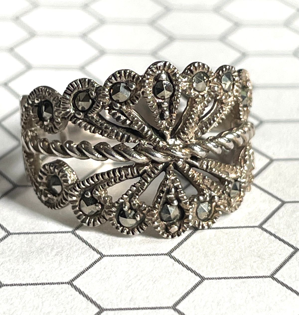 Silver Marcasite Rings