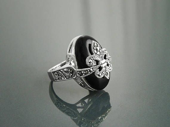 Silver Marcasite Rings