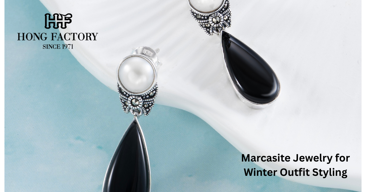 Marcasite Jewelry for Winter Outfit Styling