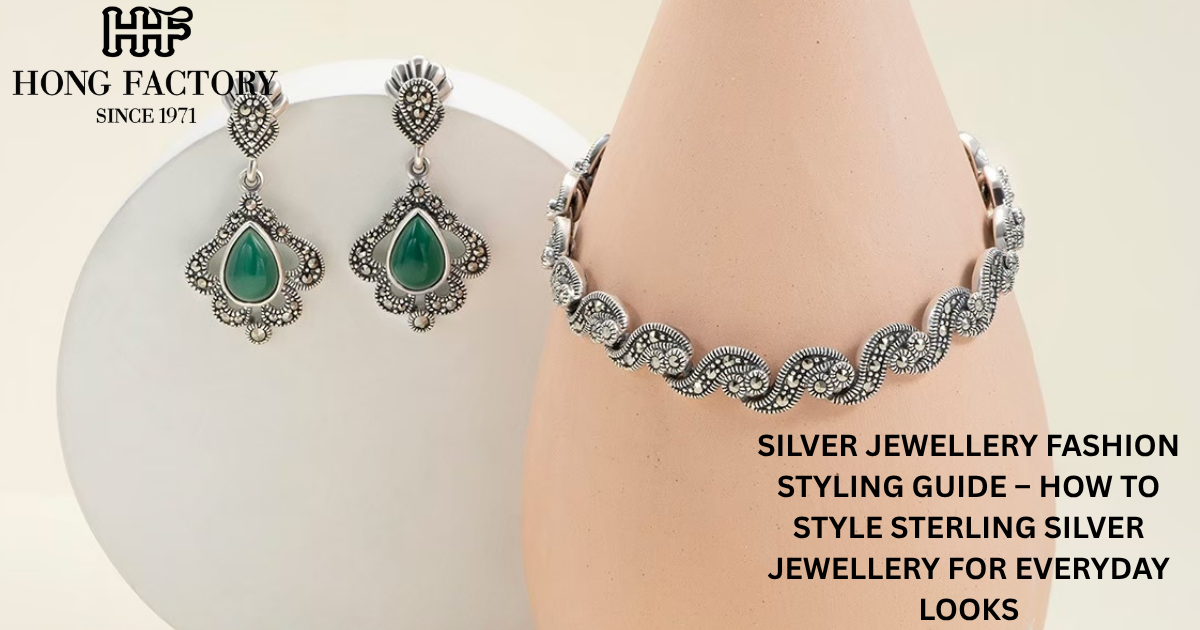 SILVER JEWELLERY FASHION STYLING GUIDE – HOW TO STYLE STERLING SILVER JEWELLERY FOR EVERYDAY LOOKS