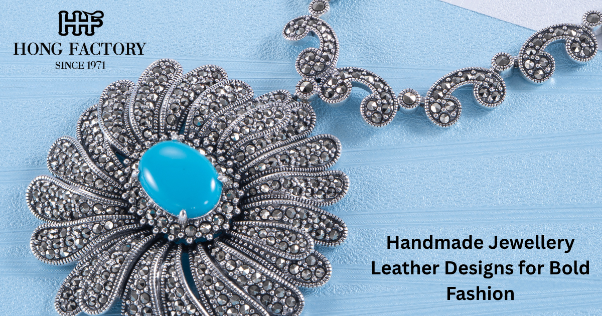 Handmade Jewellery Leather Designs for Bold Fashion