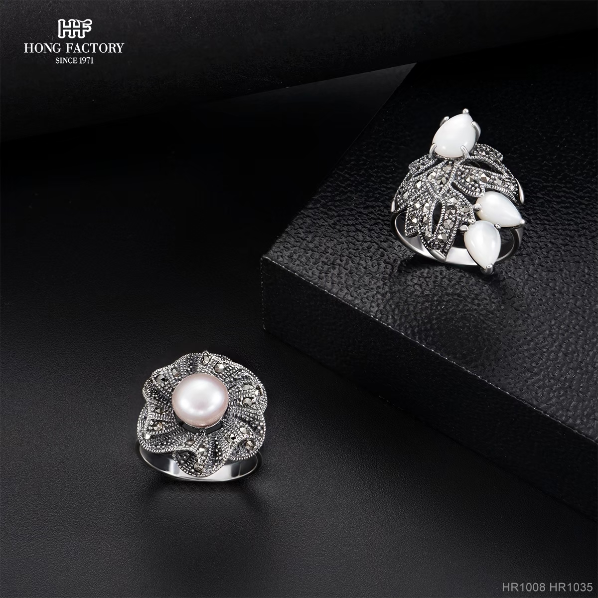 Silver Marcasite Rings