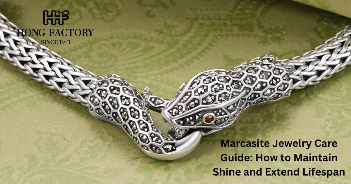 Marcasite Jewelry Care Guide: How to Maintain Shine and Extend Lifespan