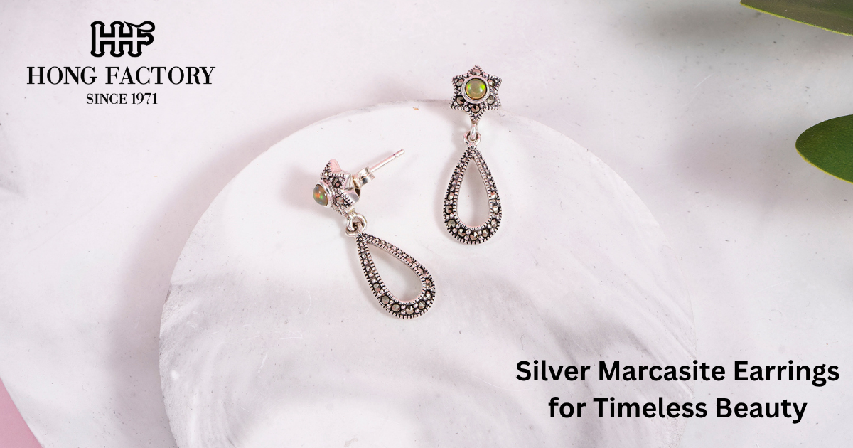Silver Marcasite Earrings for Timeless Beauty
