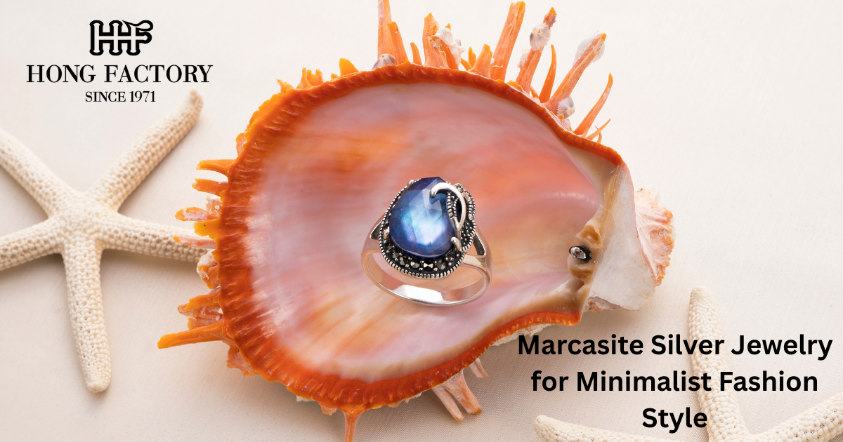 Marcasite Silver Jewelry for Minimalist Fashion Style