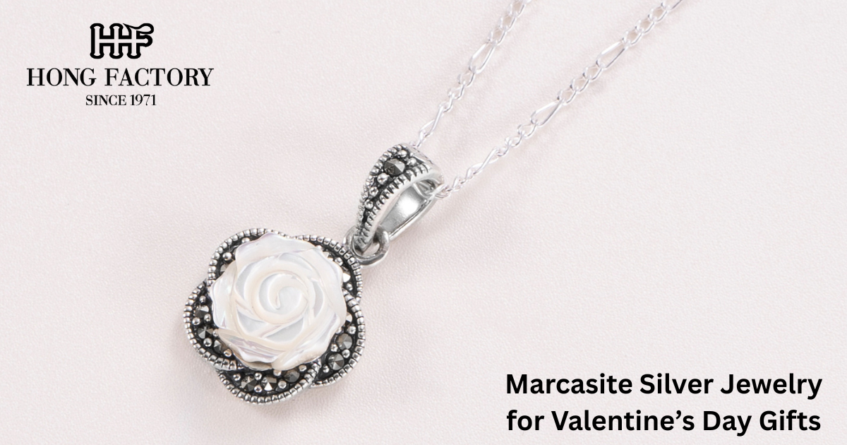 Marcasite Silver Jewelry for Valentine’s Day Gifts