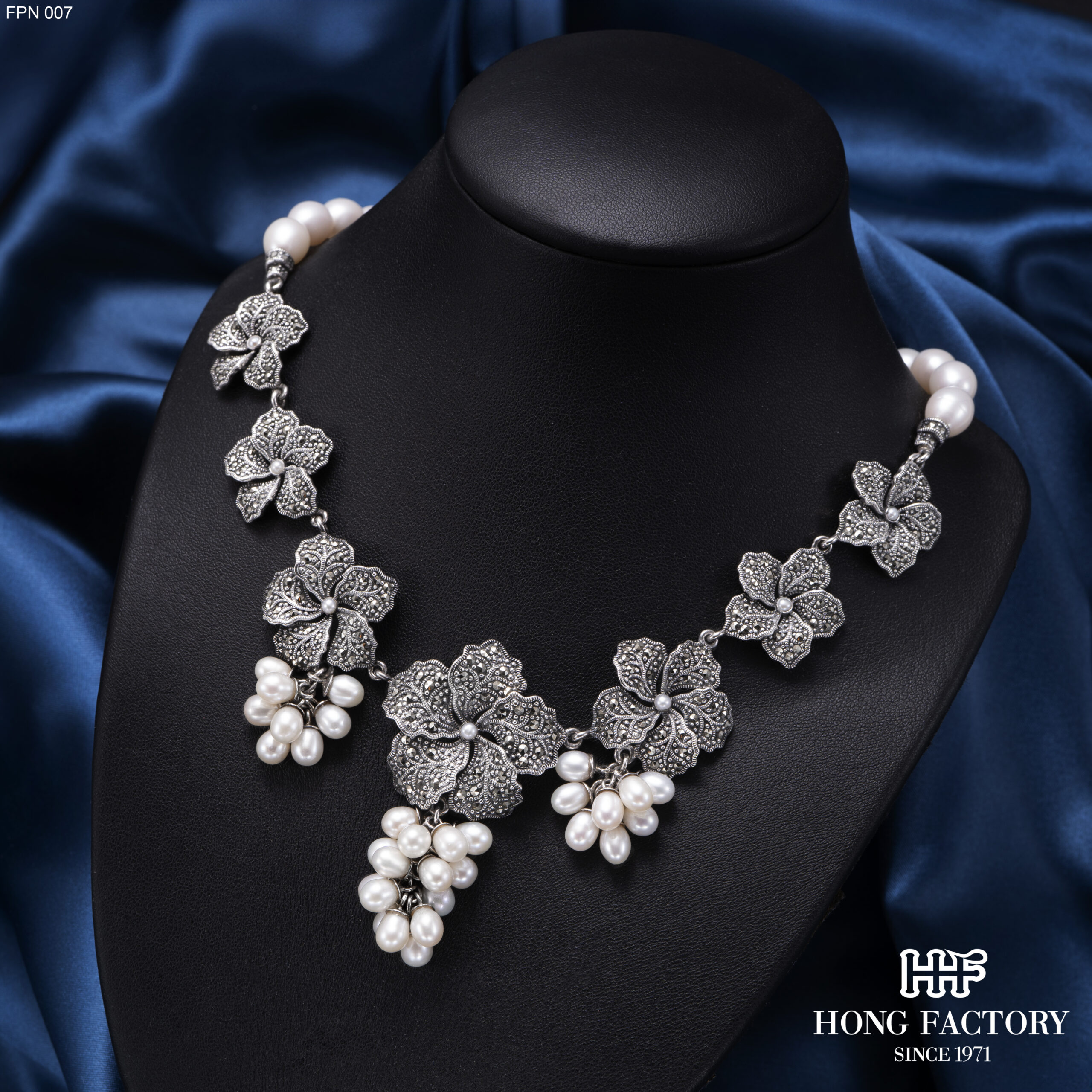 Sterling Silver Marcasite