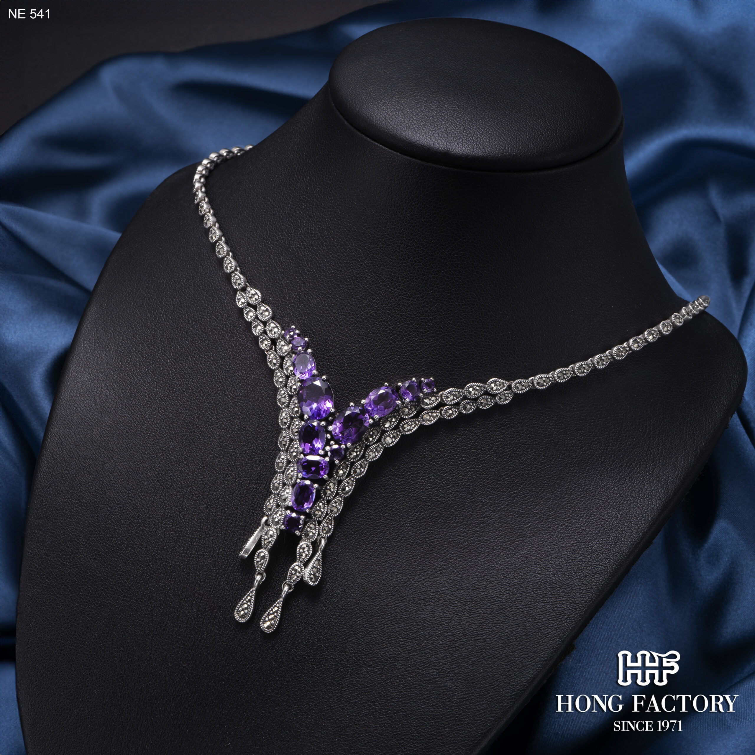 Sterling Silver Marcasite