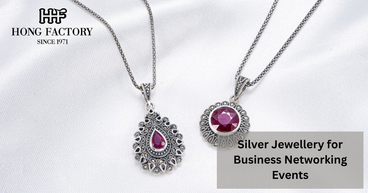 Silver Jewellery for Business Networking Events