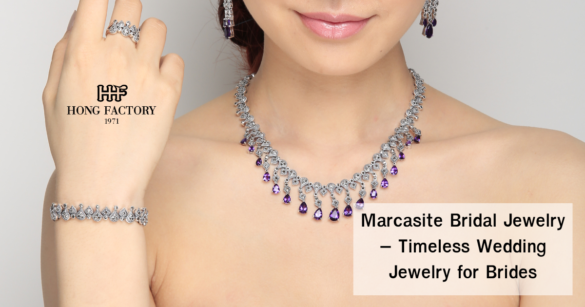 Marcasite Bridal Jewelry – Timeless Wedding Jewelry for Brides