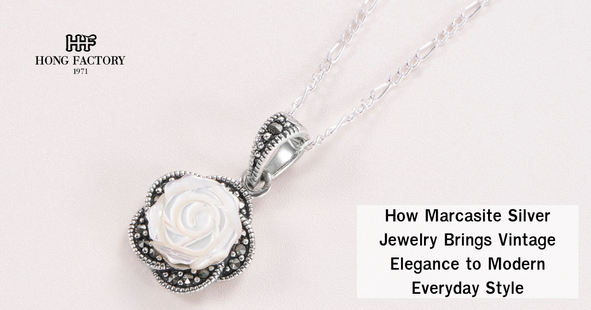 How Marcasite Silver Jewelry Brings Vintage Elegance to Modern Everyday Style